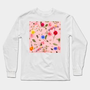 All Colourful Flowers Lover Long Sleeve T-Shirt